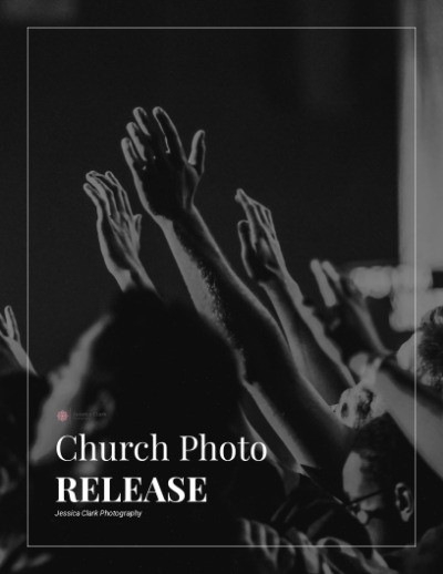 Church photo release form