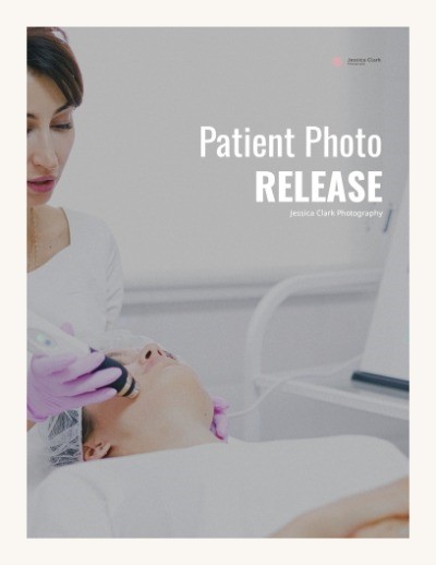 Patient photo release form