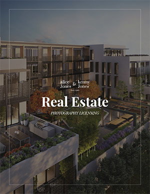 Real estate photography contract cover page